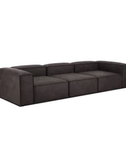 Sofa Modular De Cuero Reciclado Lennon (4 Plazas)