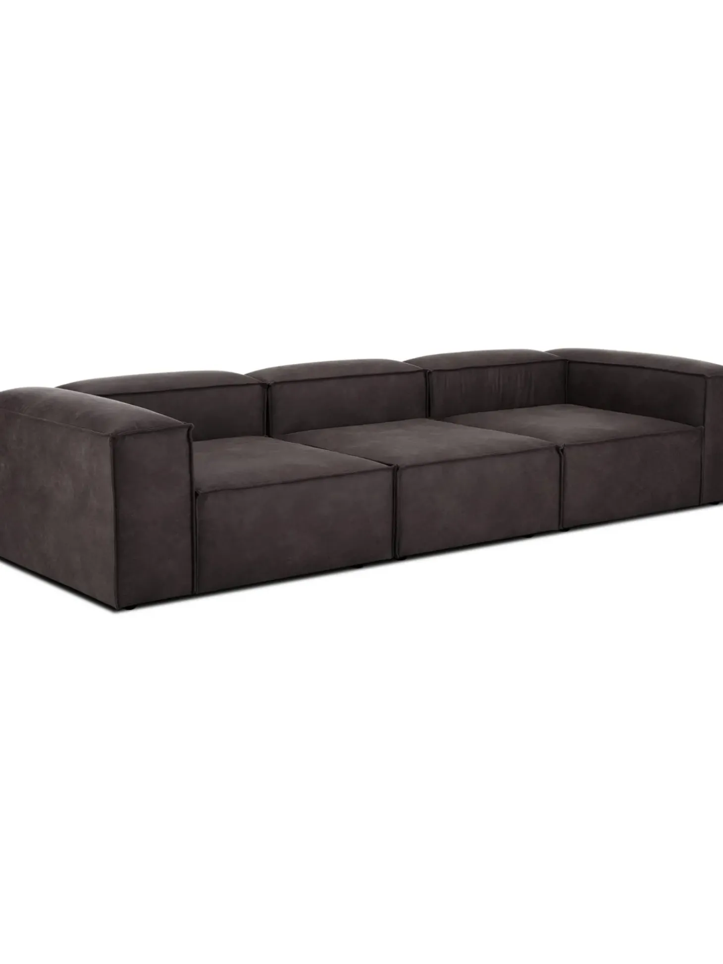 Sofa Modular De Cuero Reciclado Lennon (4 Plazas)