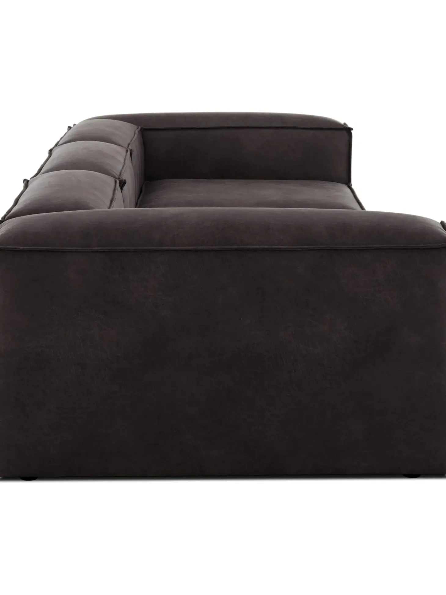 Sofa Modular De Cuero Reciclado Lennon (4 Plazas)