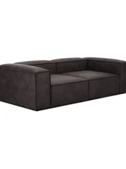 Sofa Modular De Cuero Reciclado Lennon (3 Plazas)