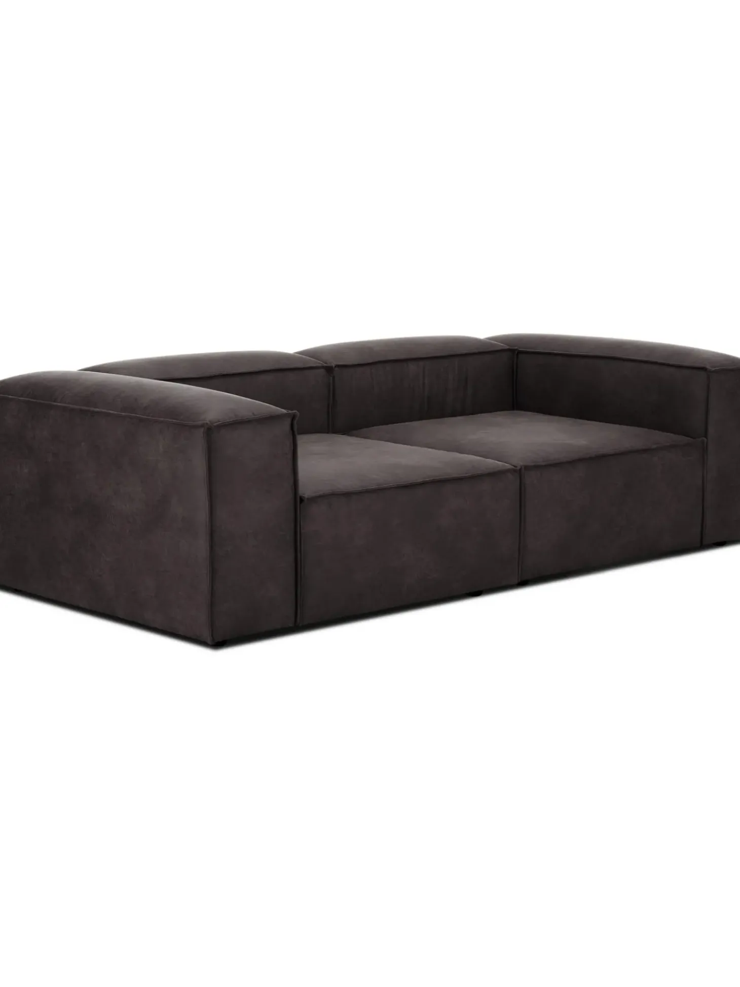 Sofa Modular De Cuero Reciclado Lennon (3 Plazas)