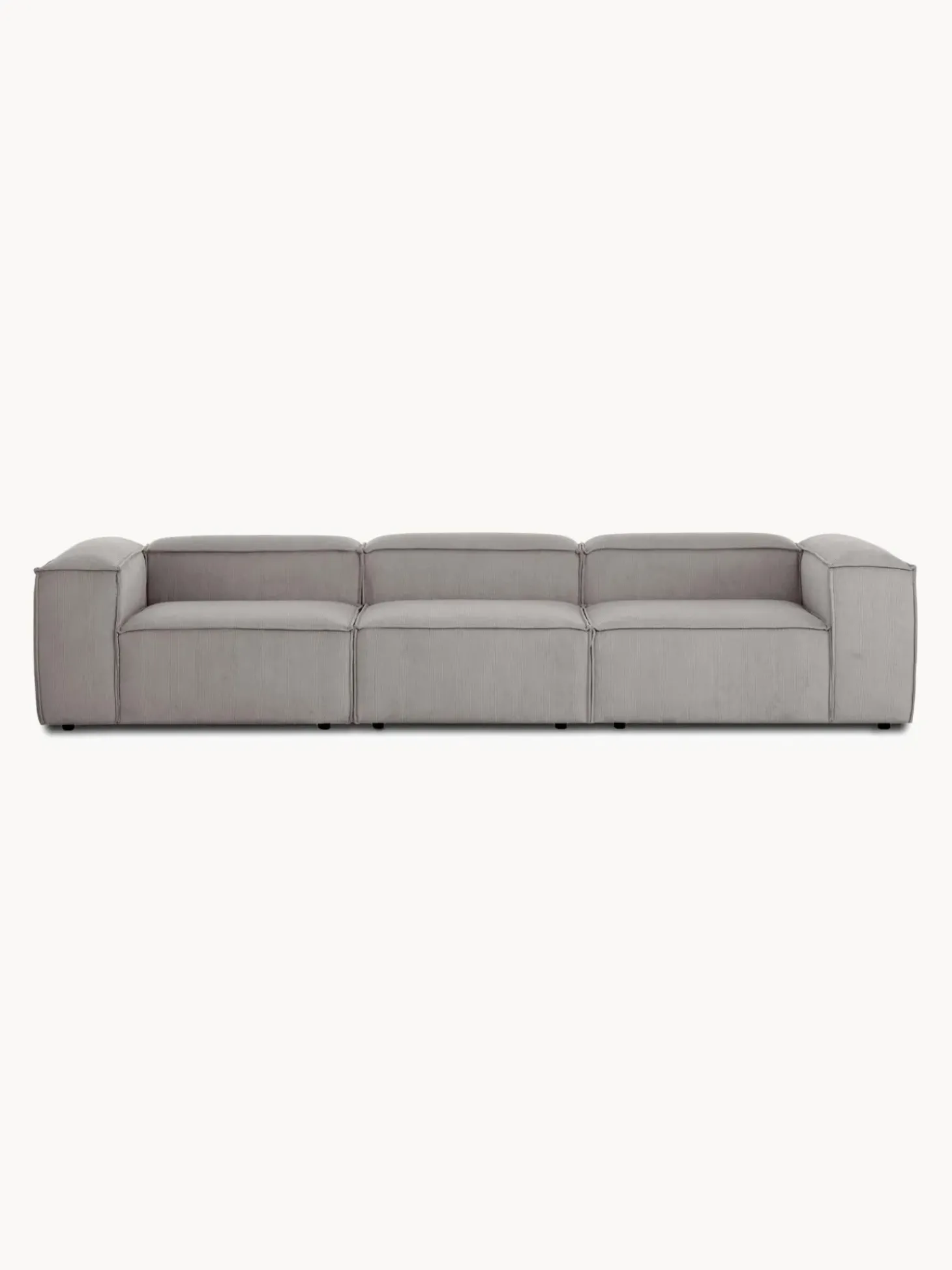 Sofa Modular De Pana Lennon (4 Plazas)