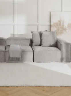 Sofa Modular De Pana Lennon (4 Plazas)