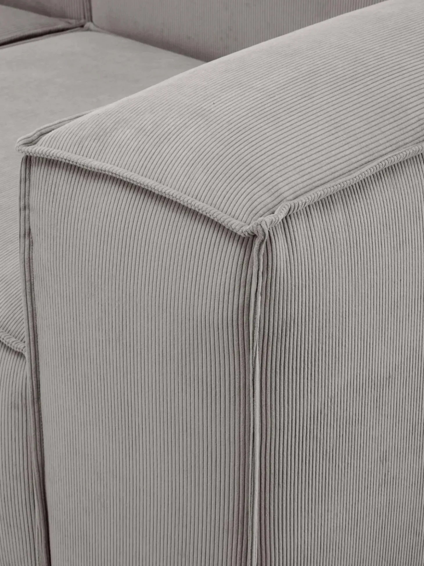 Sofa Modular De Pana Lennon (4 Plazas)