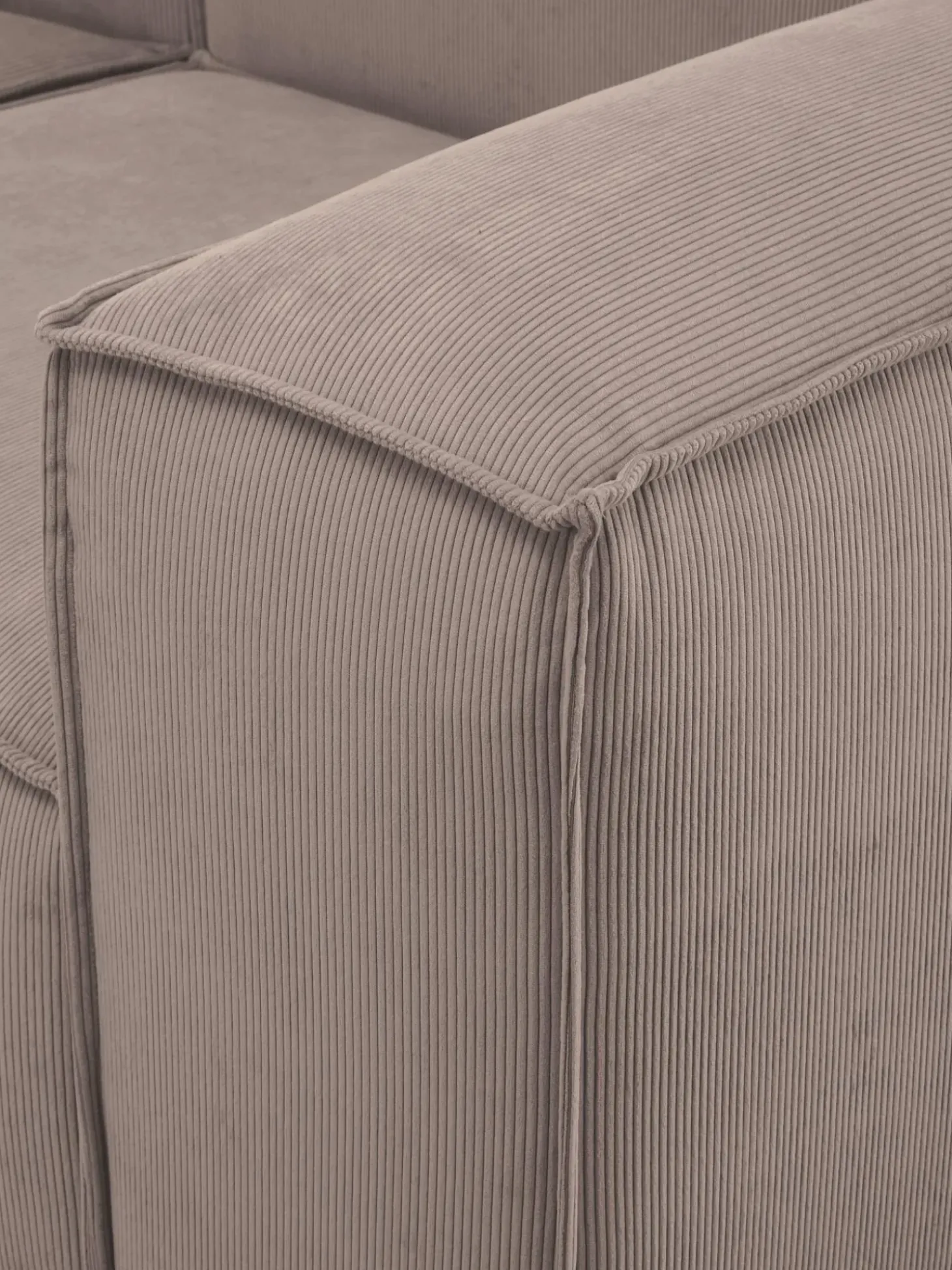 Sofa Modular De Pana Lennon (4 Plazas)