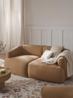 Sofa Modular En Tejido Boucle Sofia (2 Plazas)