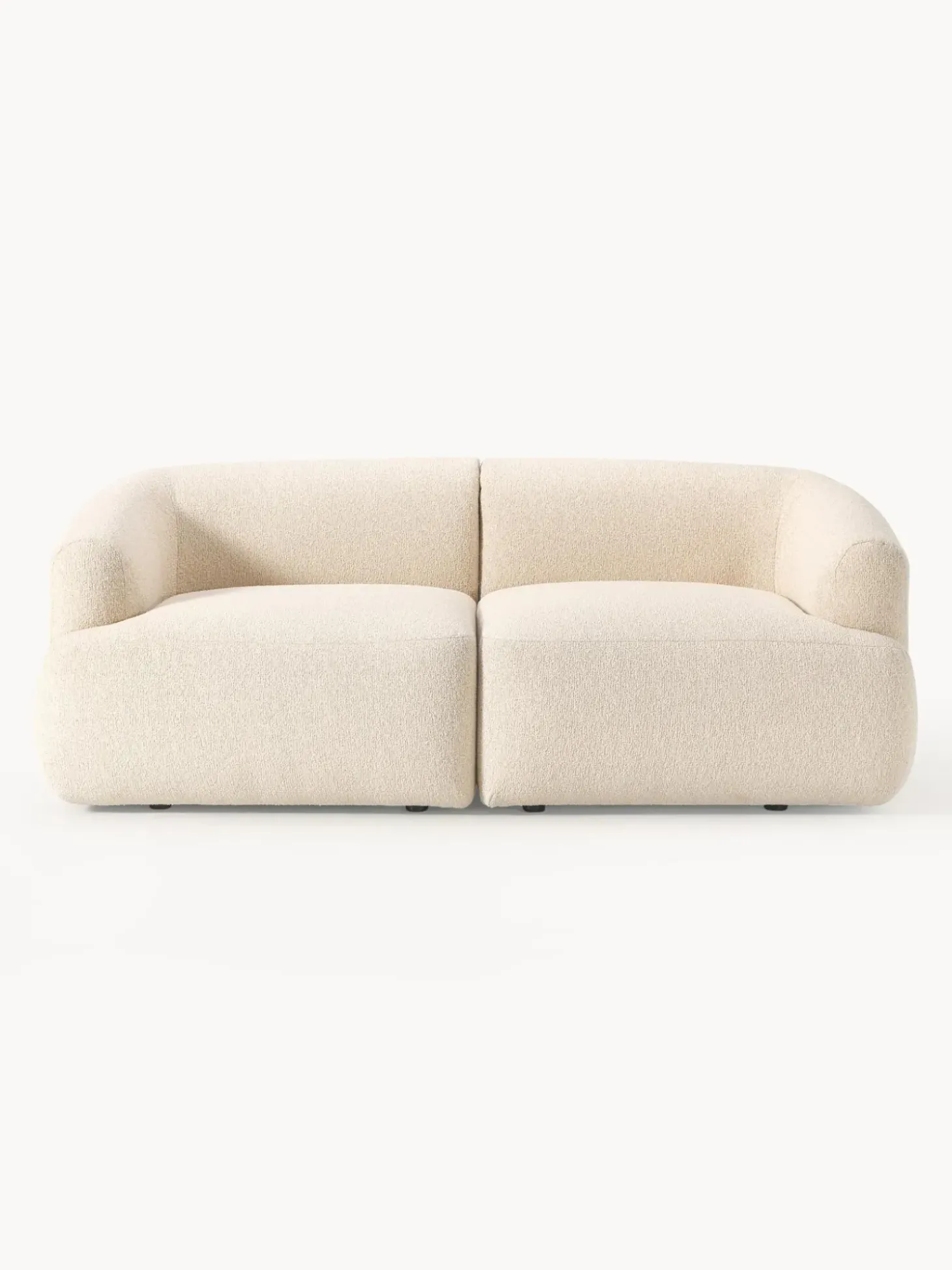Sofa Modular En Tejido Boucle Sofia (2 Plazas)