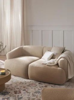 Sofa Modular En Tejido Boucle Sofia (2 Plazas)