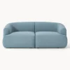 Sofa Modular En Tejido Boucle Sofia (2 Plazas)