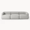 Sofa Modular En Tejido Boucle Sofia (3 Plazas)