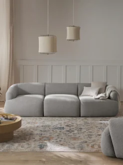 Sofa Modular En Tejido Boucle Sofia (3 Plazas)