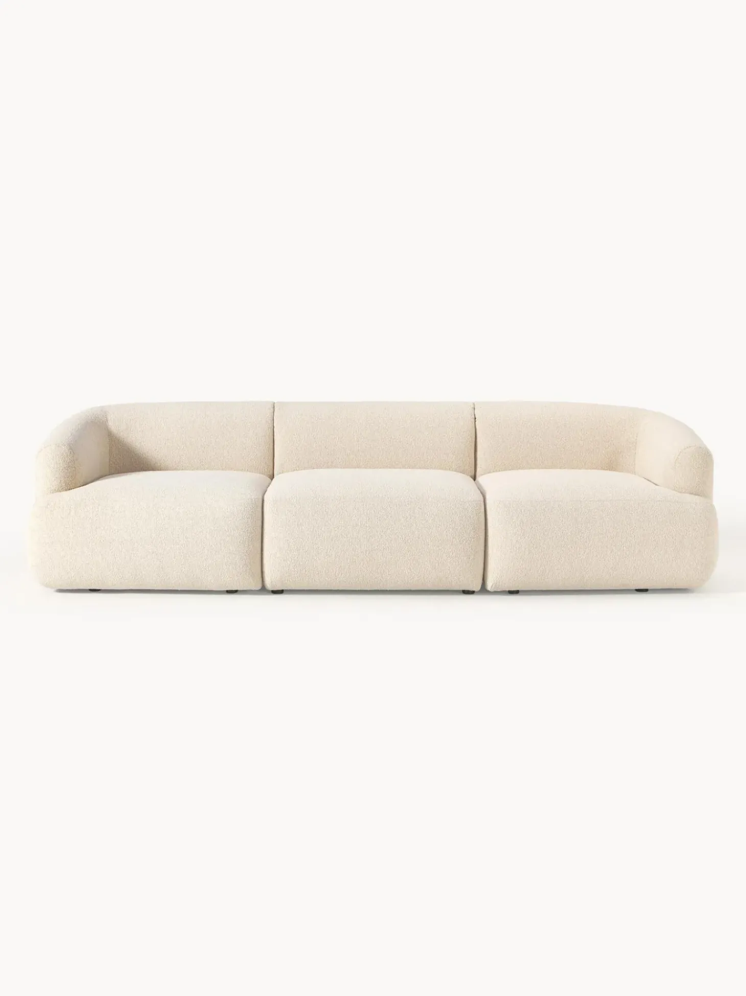 Sofa Modular En Tejido Boucle Sofia (3 Plazas)