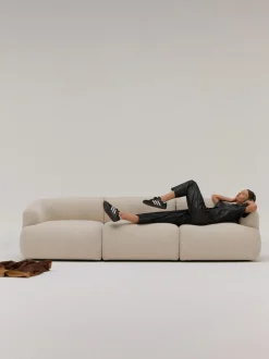 Sofa Modular En Tejido Boucle Sofia (3 Plazas)