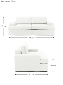 Sofa Modular Russell (3 Plazas), Desenfundable