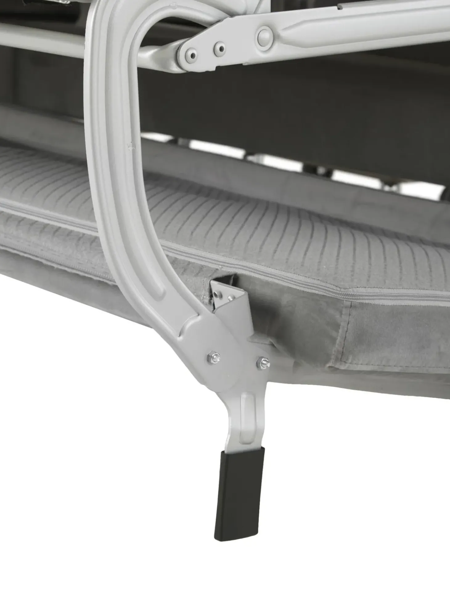 Sofa Rinconera Cama De Terciopelo Luna (3 Plazas), Con Colchon