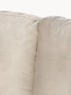 Sofa Rinconera Cama De Terciopelo Luna (3 Plazas), Con Colchon