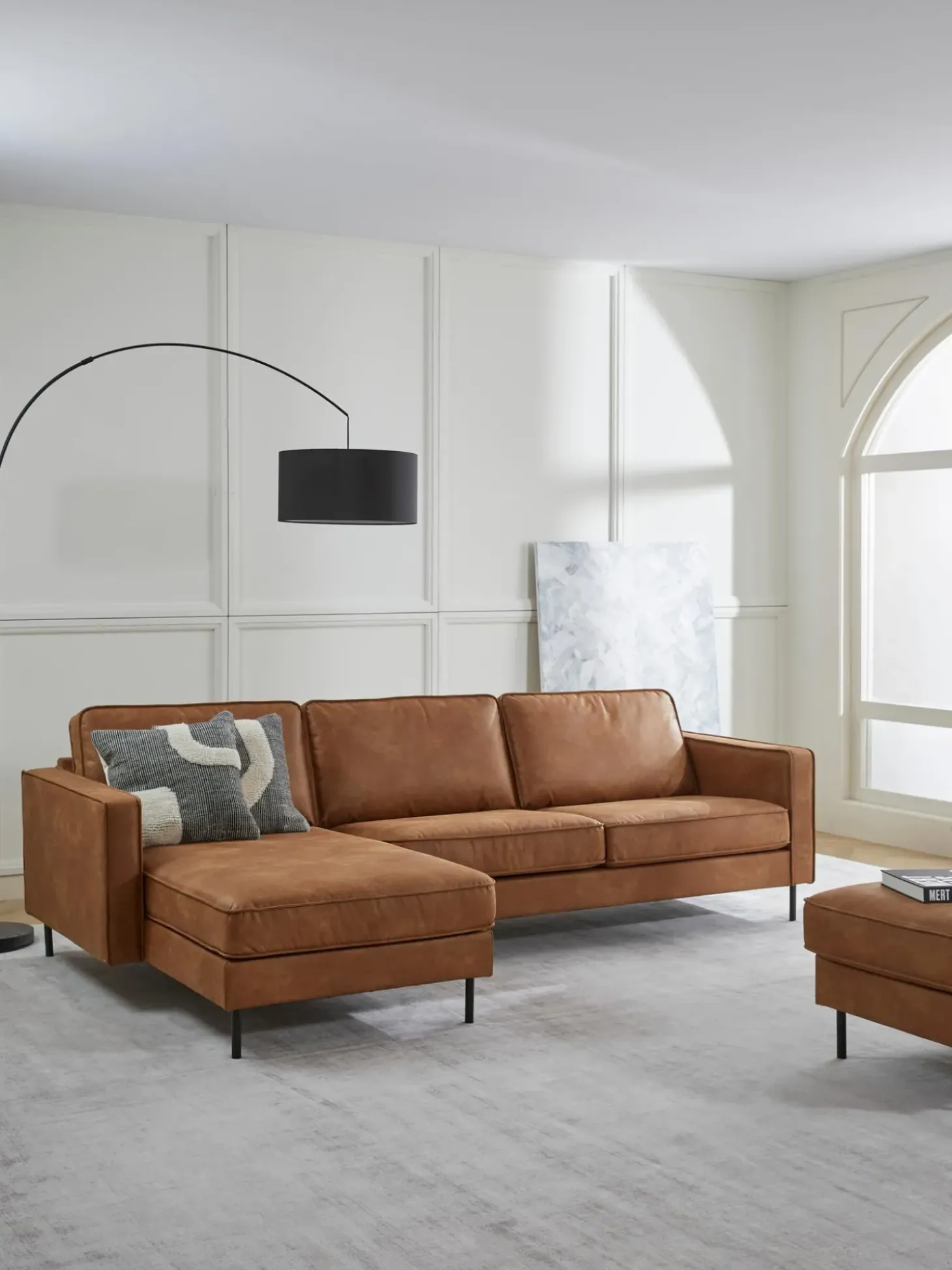 Sofa Rinconera De Cuero Reciclado Hunter