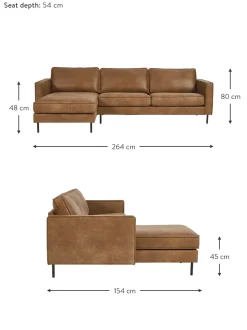 Sofa Rinconera De Cuero Reciclado Hunter