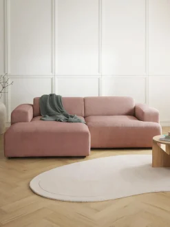Sofa Rinconera De Pana Melva (3 Plazas)