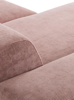 Sofa Rinconera De Pana Melva (3 Plazas)