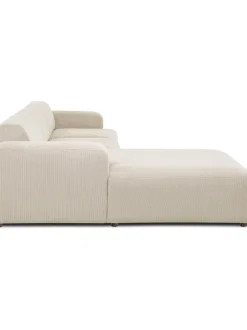 Sofa Rinconera De Pana Melva (4 Plazas)