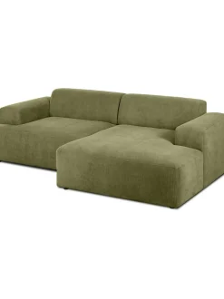 Sofa Rinconera De Pana Melva (3 Plazas)