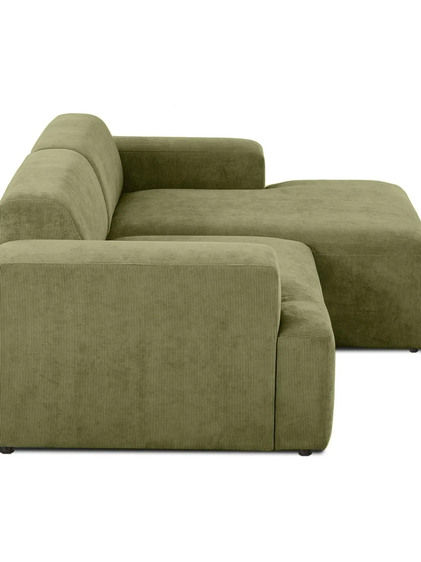 Sofa Rinconera De Pana Melva (3 Plazas)