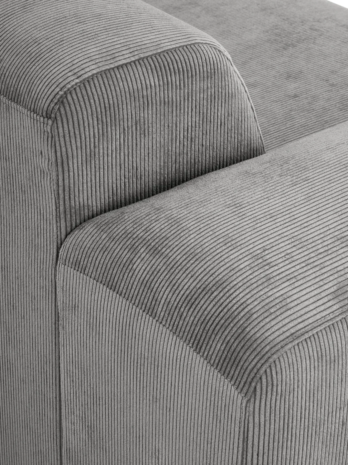 Sofa Rinconera De Pana Melva (4 Plazas)