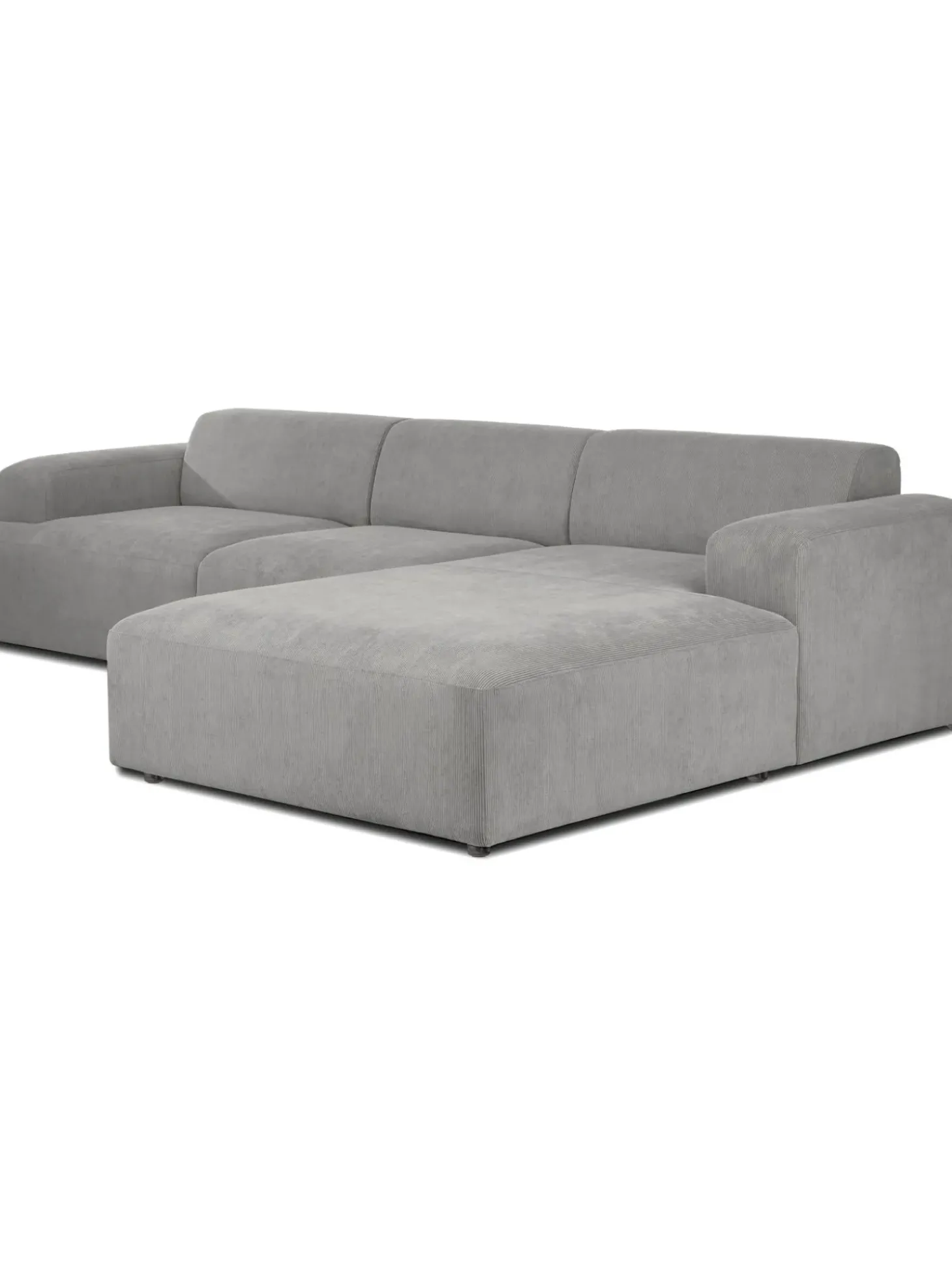 Sofa Rinconera De Pana Melva (4 Plazas)