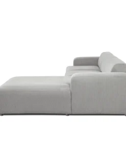 Sofa Rinconera De Pana Melva (4 Plazas)