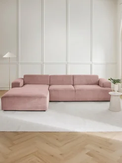 Sofa Rinconera De Pana Melva (4 Plazas)