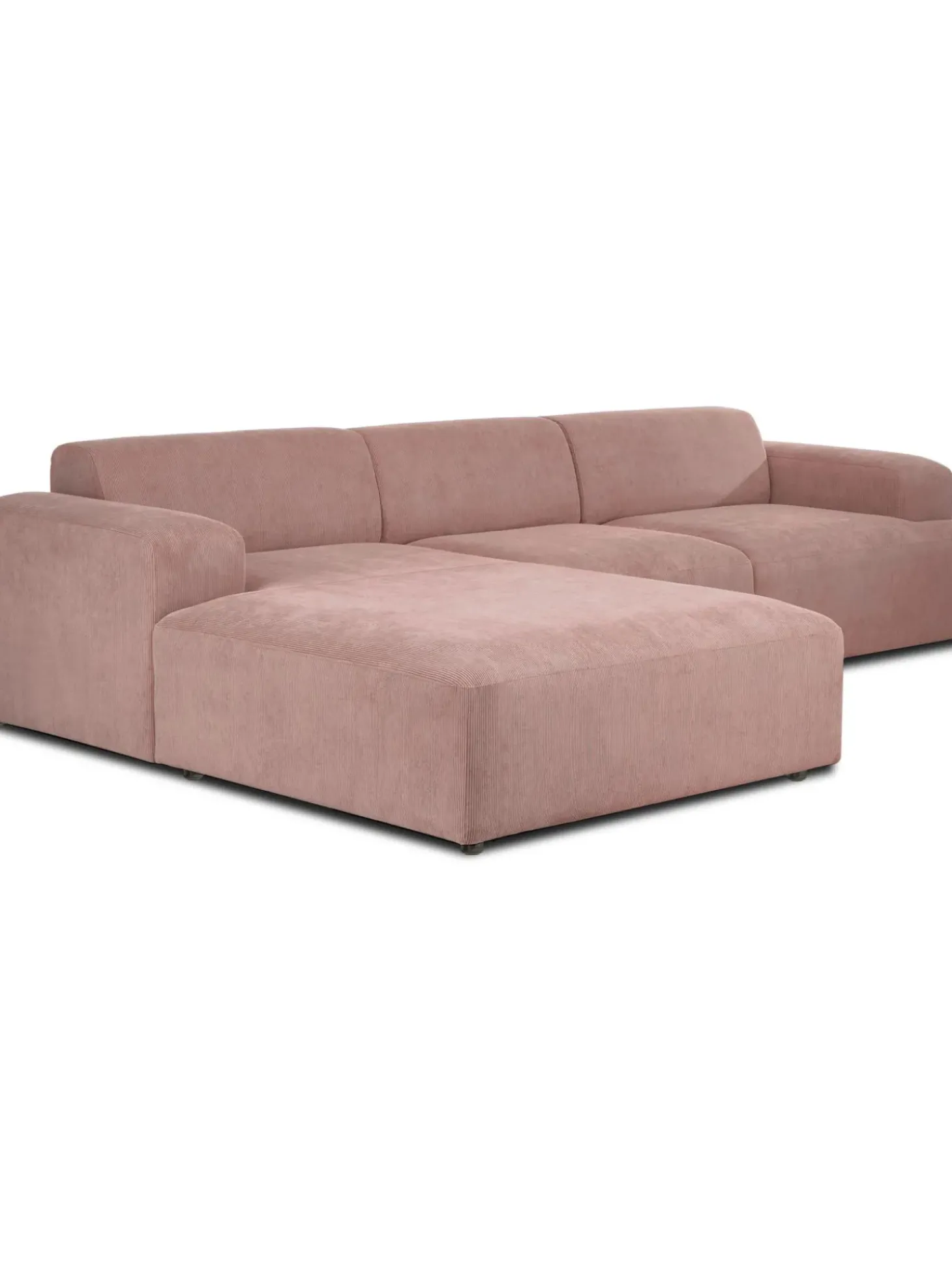 Sofa Rinconera De Pana Melva (4 Plazas)