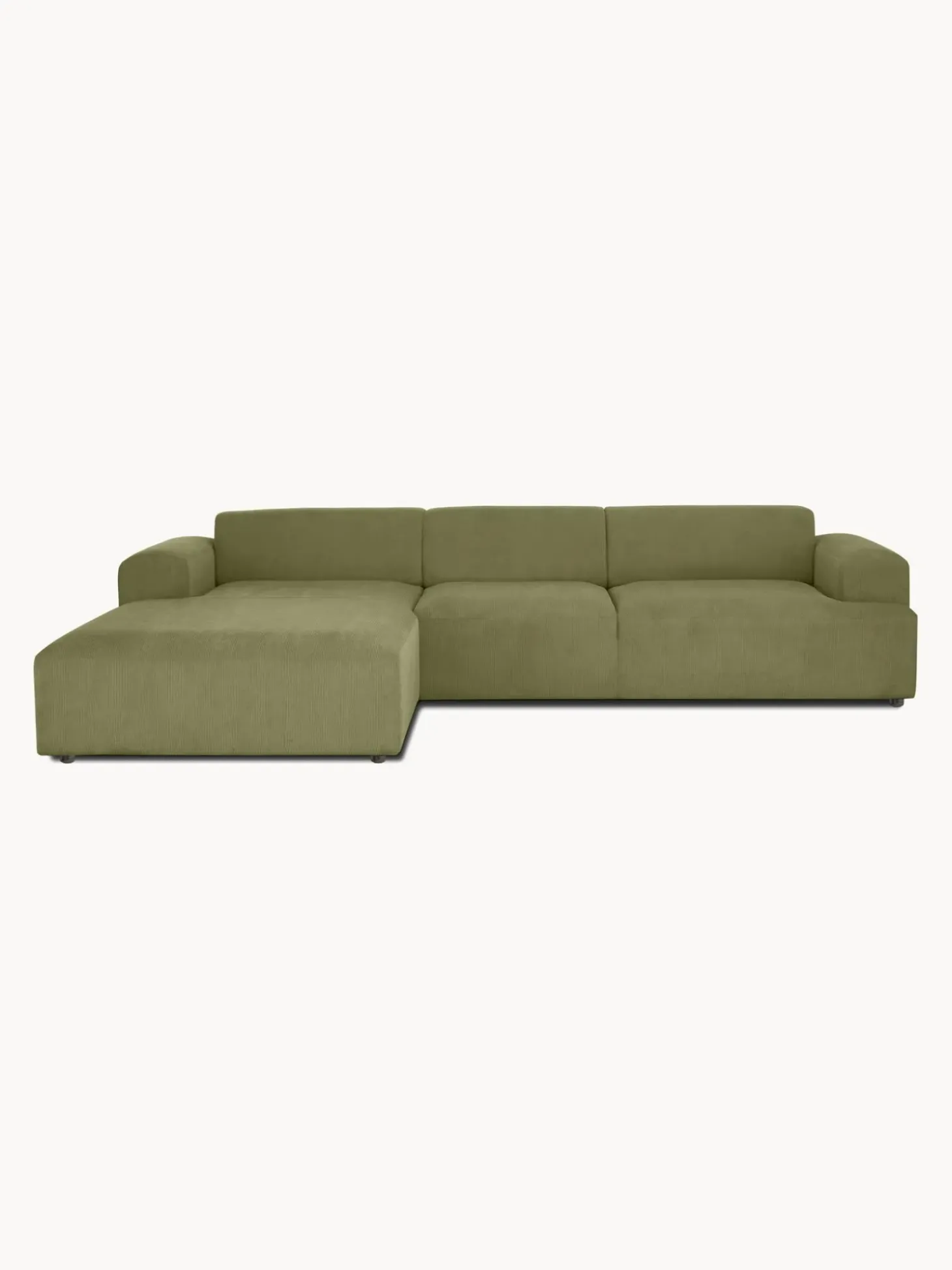 Sofa Rinconera De Pana Melva (4 Plazas)