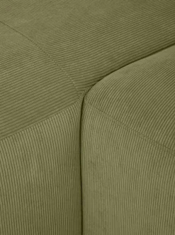 Sofa Rinconera De Pana Melva (4 Plazas)