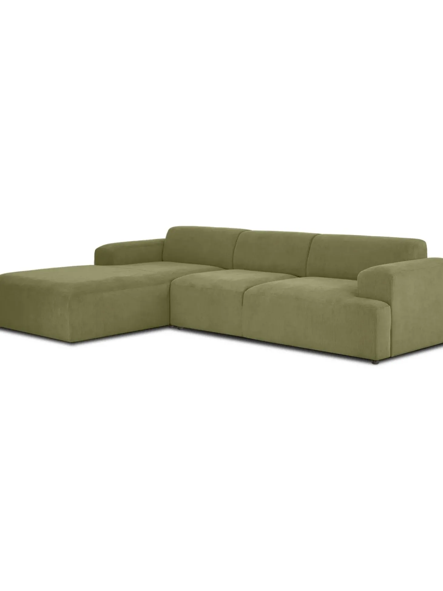 Sofa Rinconera De Pana Melva (4 Plazas)