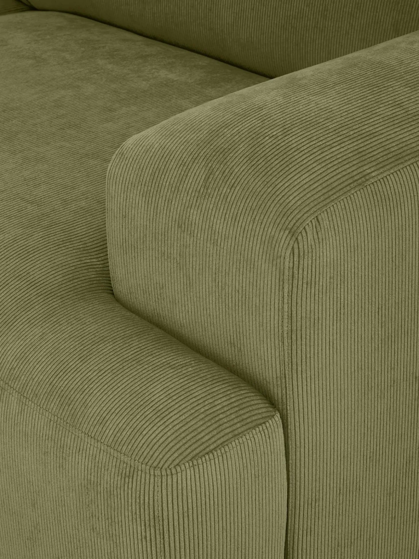 Sofa Rinconera De Pana Melva (4 Plazas)