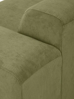 Sofa Rinconera De Pana Melva (4 Plazas)