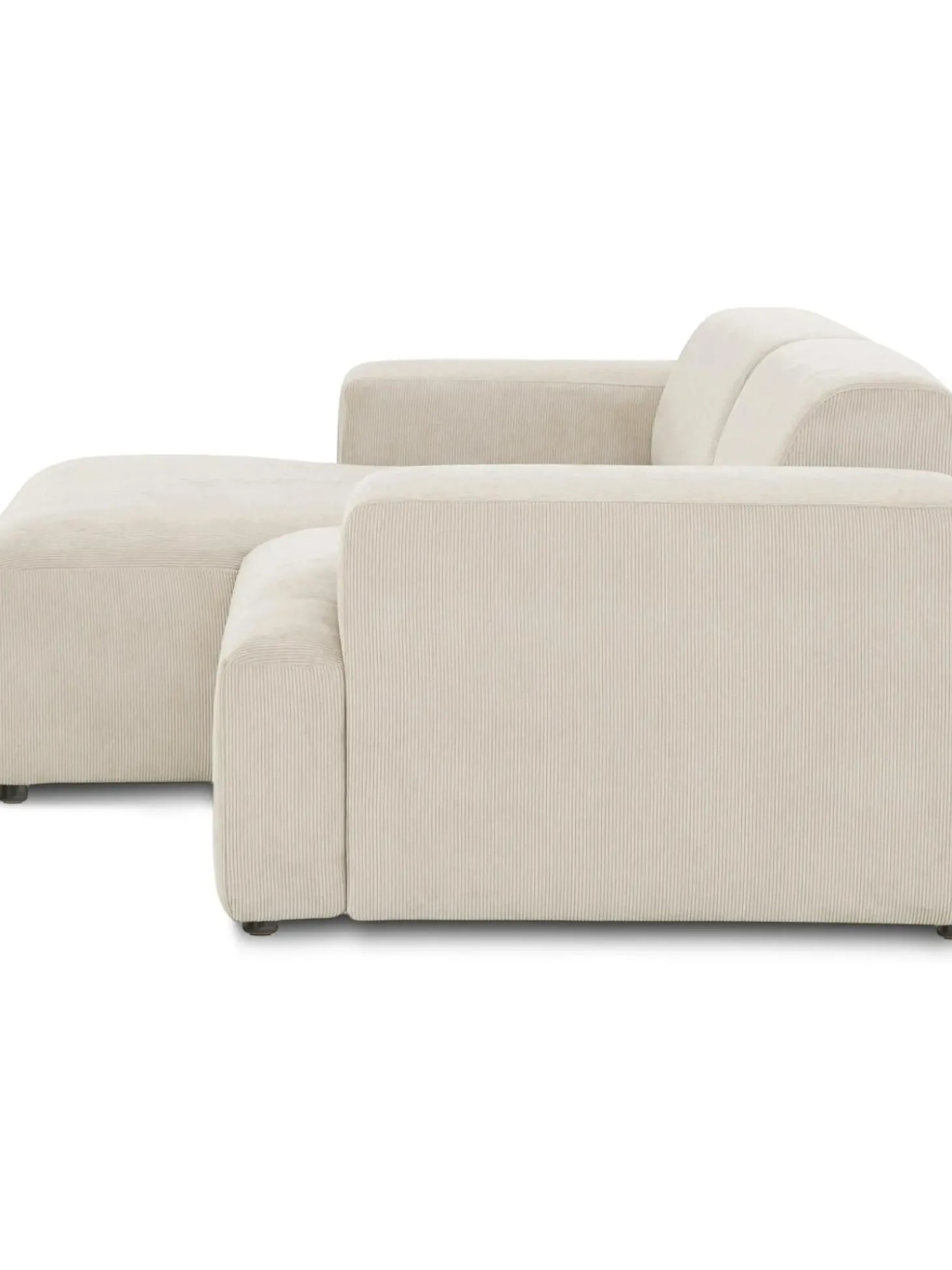 Sofa Rinconera De Pana Melva (3 Plazas)