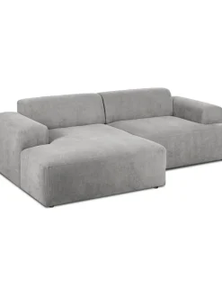 Sofa Rinconera De Pana Melva (3 Plazas)