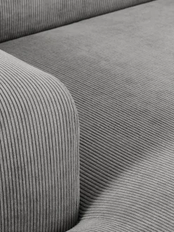 Sofa Rinconera De Pana Melva (3 Plazas)