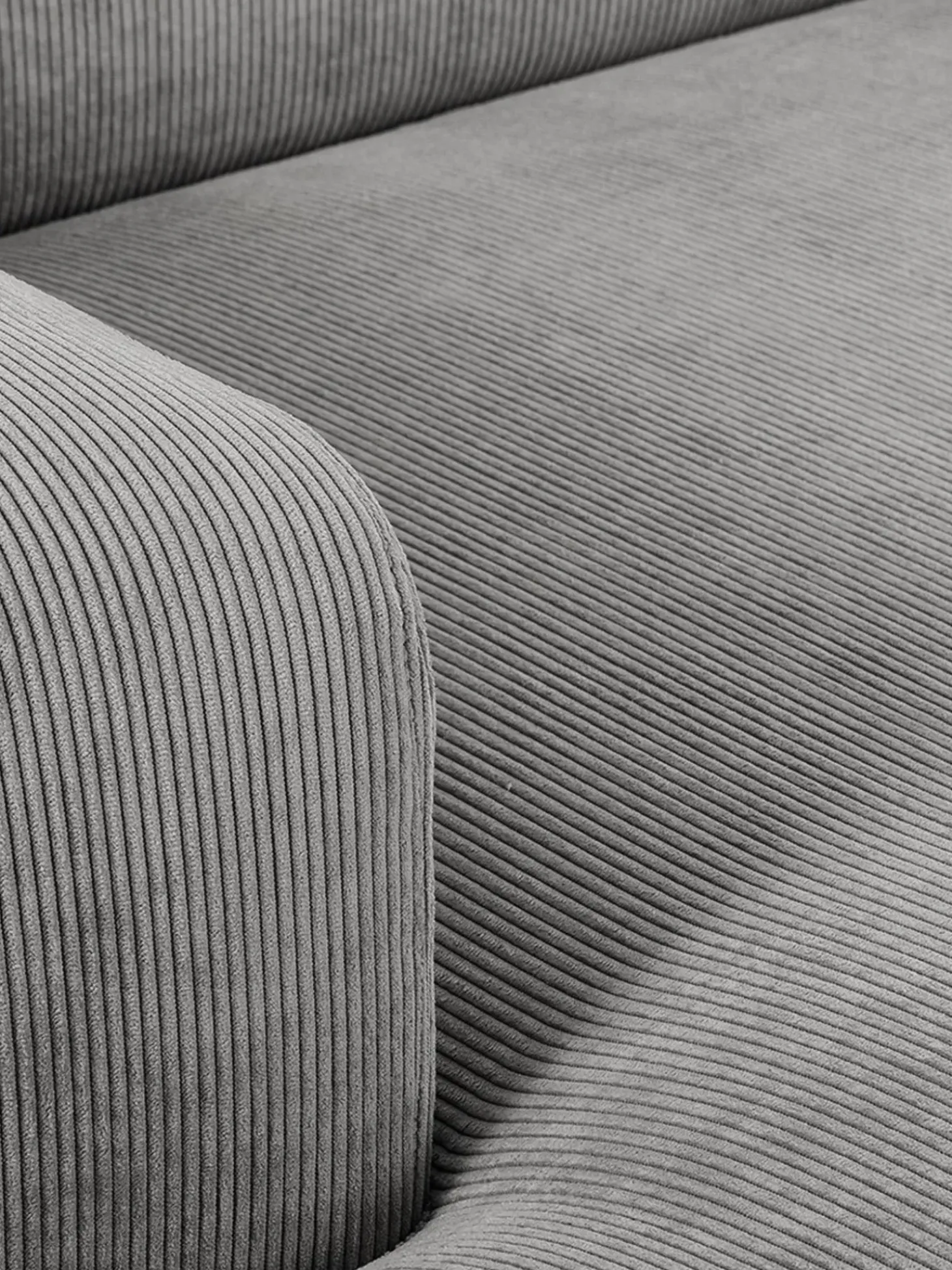 Sofa Rinconera De Pana Melva (3 Plazas)