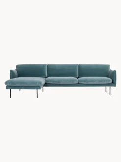 Sofa Rinconera De Terciopelo Moby