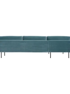 Sofa Rinconera De Terciopelo Moby