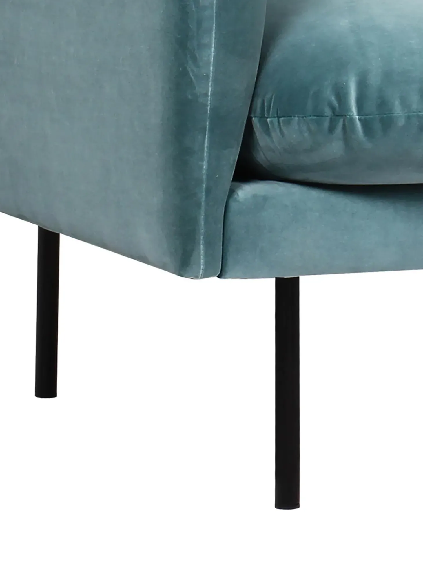 Sofa Rinconera De Terciopelo Moby