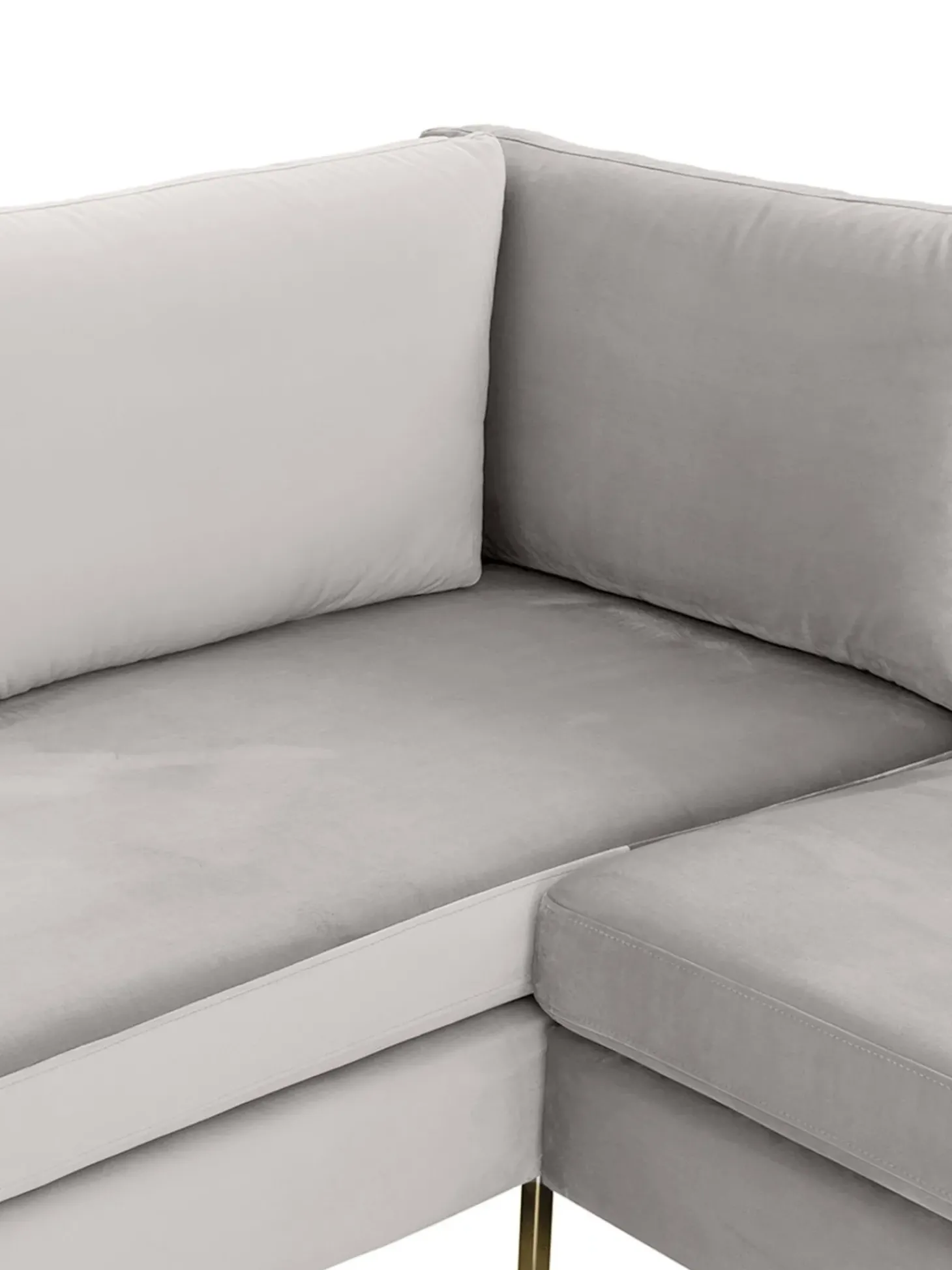 Sofa Rinconera De Terciopelo Luna