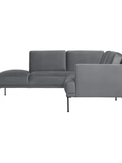 Sofa Rinconera De Terciopelo Fluente