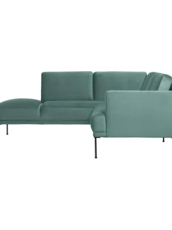 Sofa Rinconera De Terciopelo Fluente