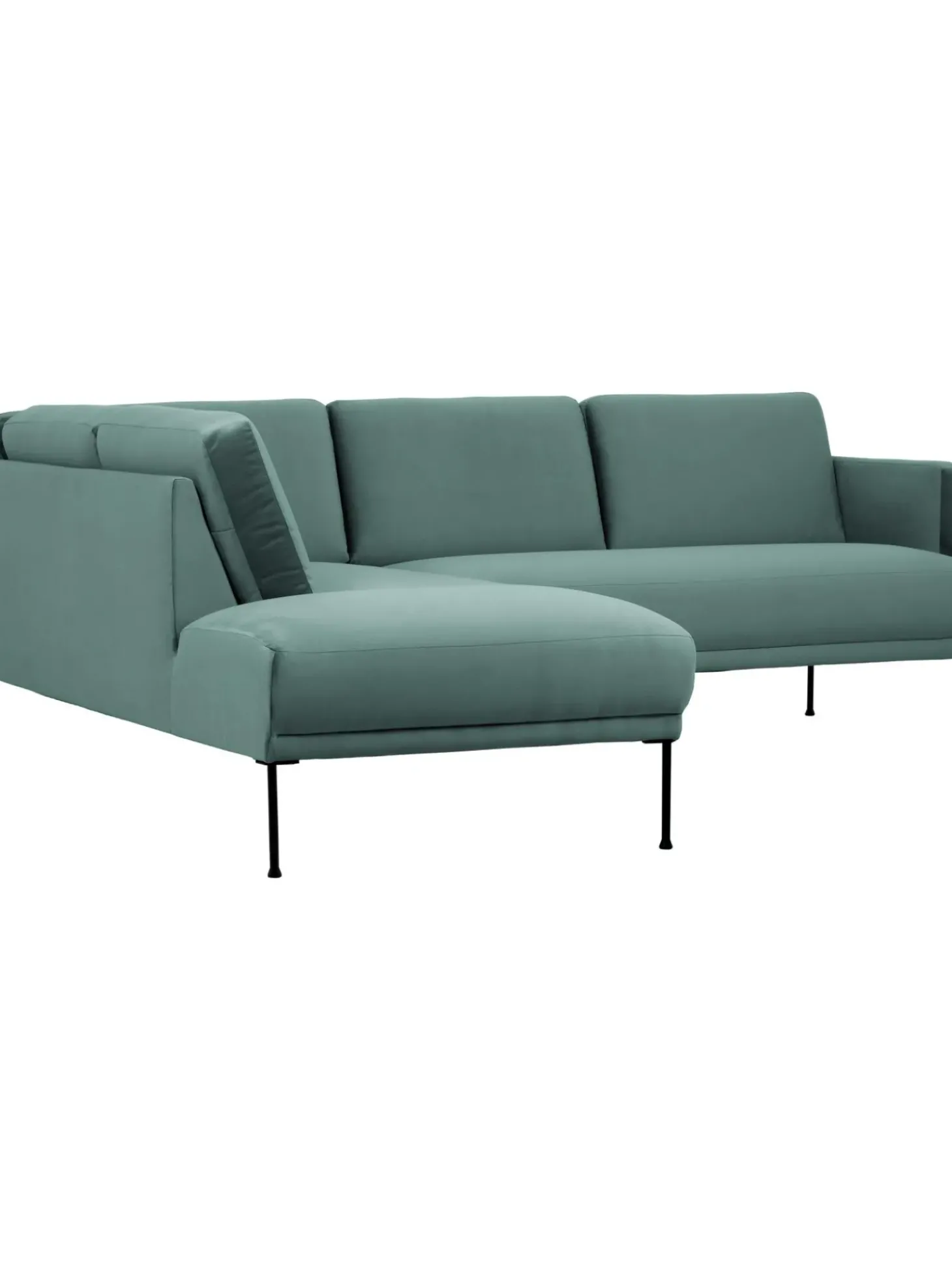 Sofa Rinconera De Terciopelo Fluente