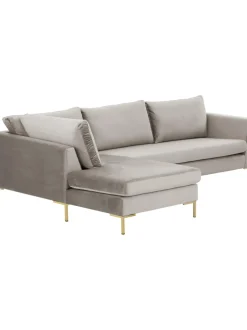 Sofa Rinconera De Terciopelo Luna