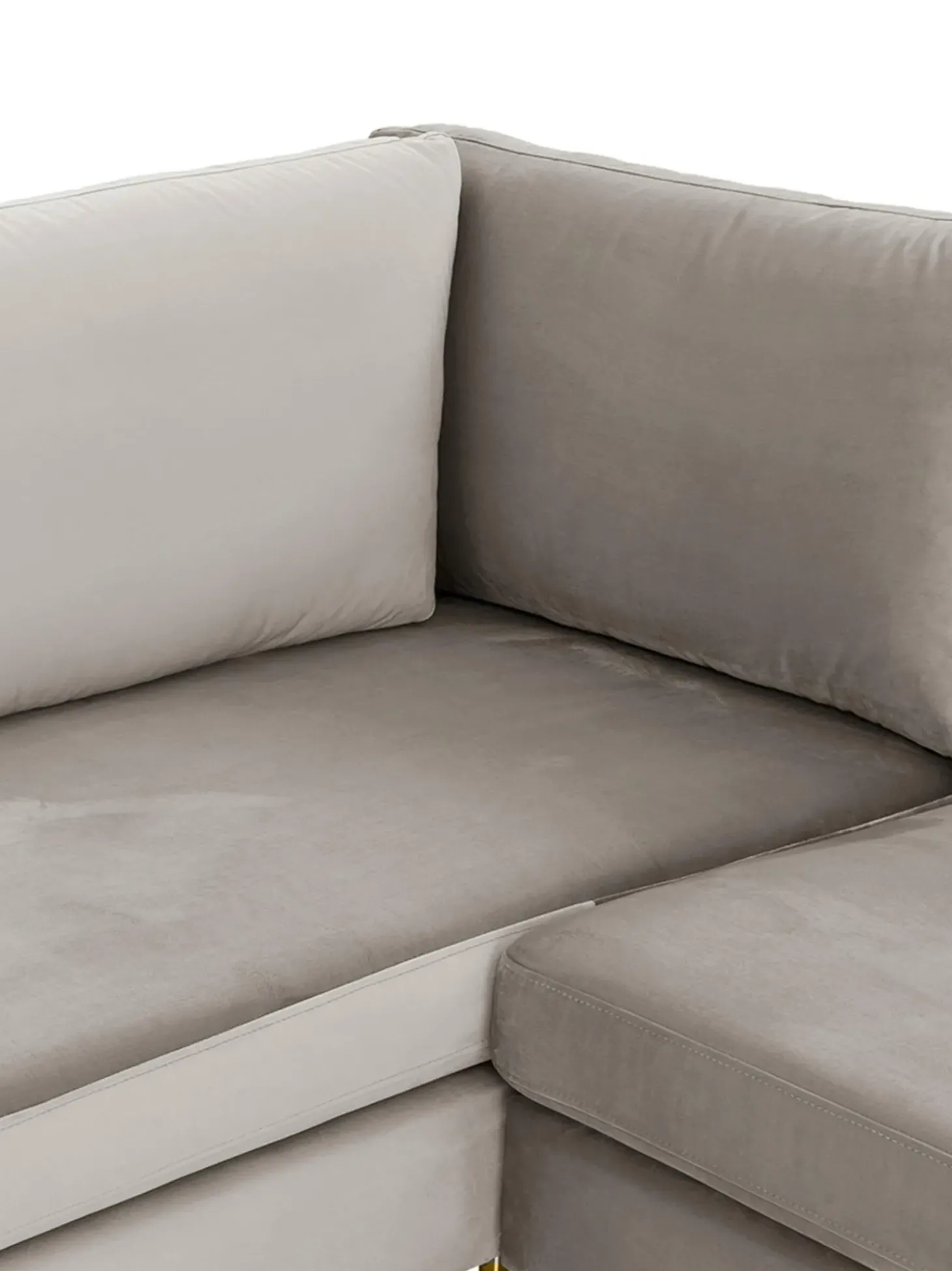 Sofa Rinconera De Terciopelo Luna